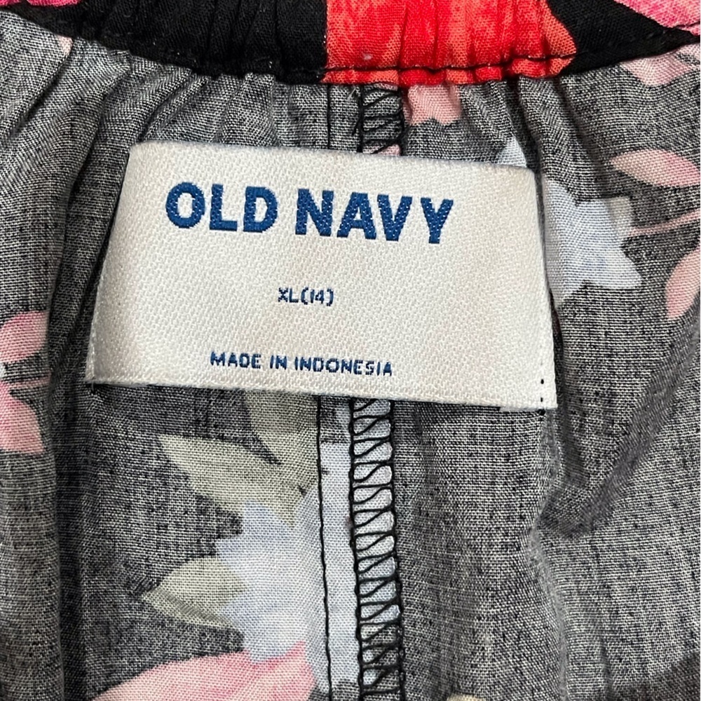 Old Navy Black Floral Dress - Picture 6 of 12